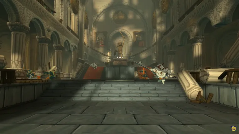 Ookeani põhjas asetsev vana loss mängus «The Wind Waker» võlgneb palju keskaegsele Euroopale.