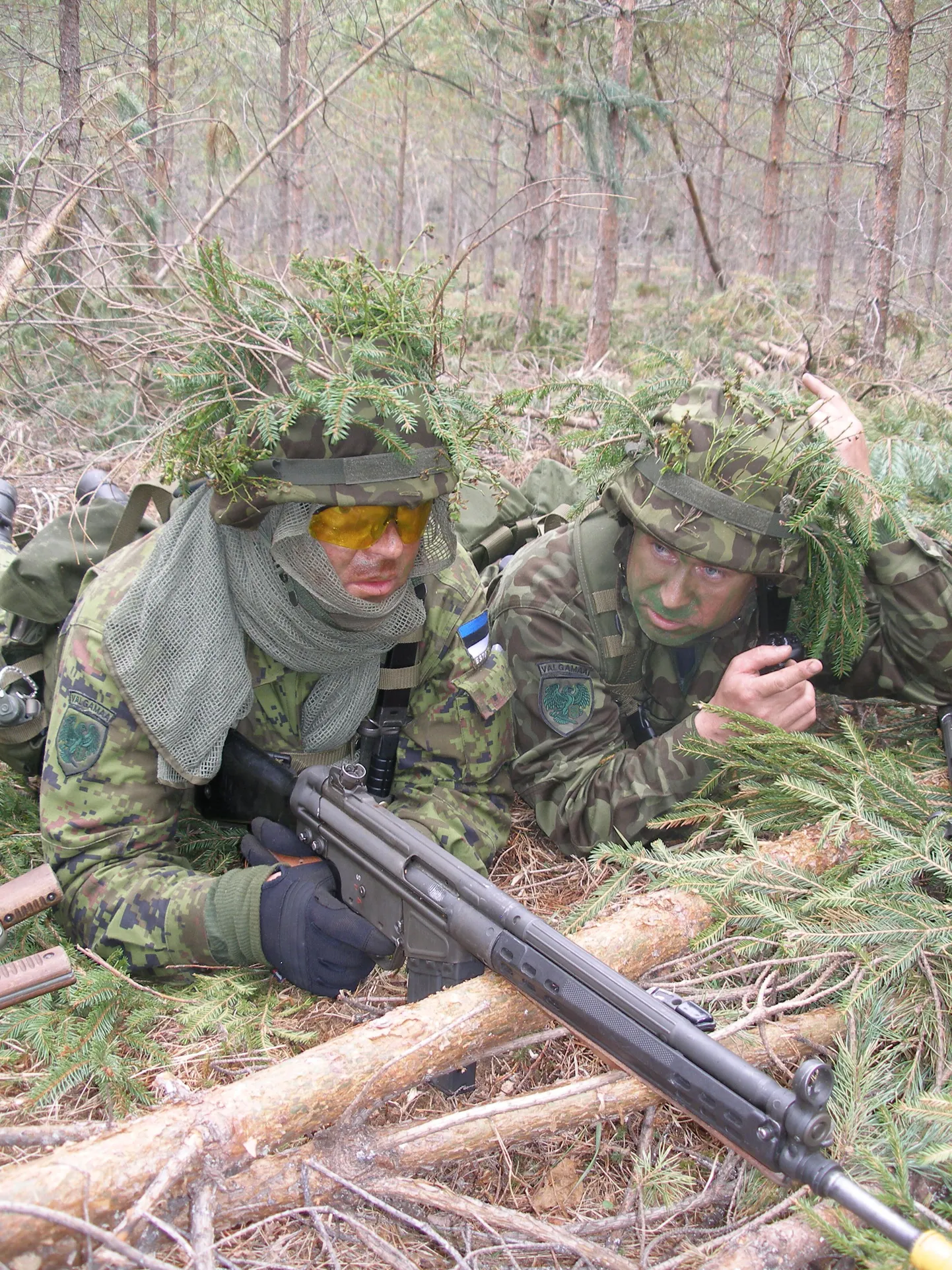 Suurõppusel Kevadtorm saab jälgida ka näidislahingut. Foto on illustreeriv.