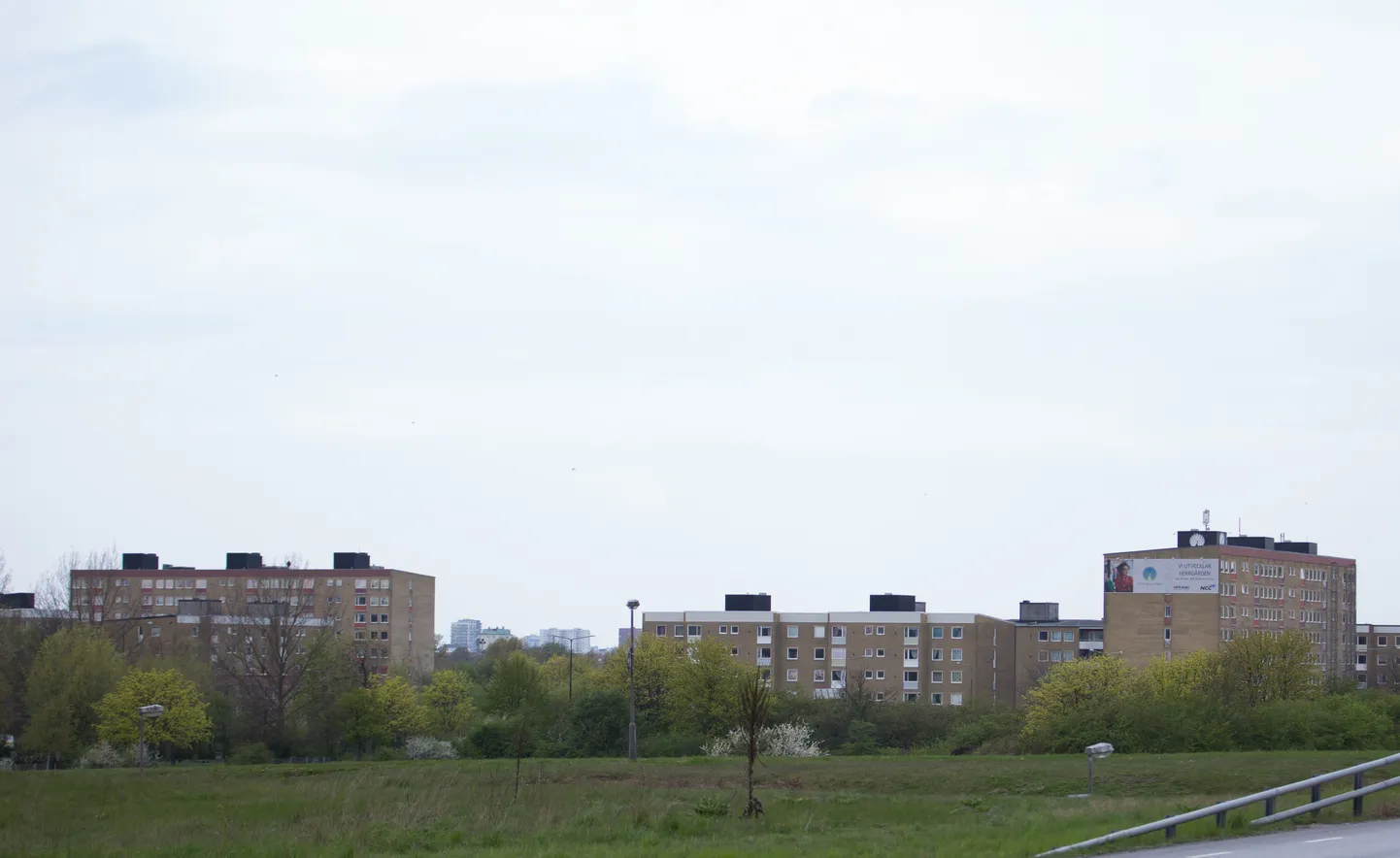 Kortermajad Malmös Lõuna-Rootsis.