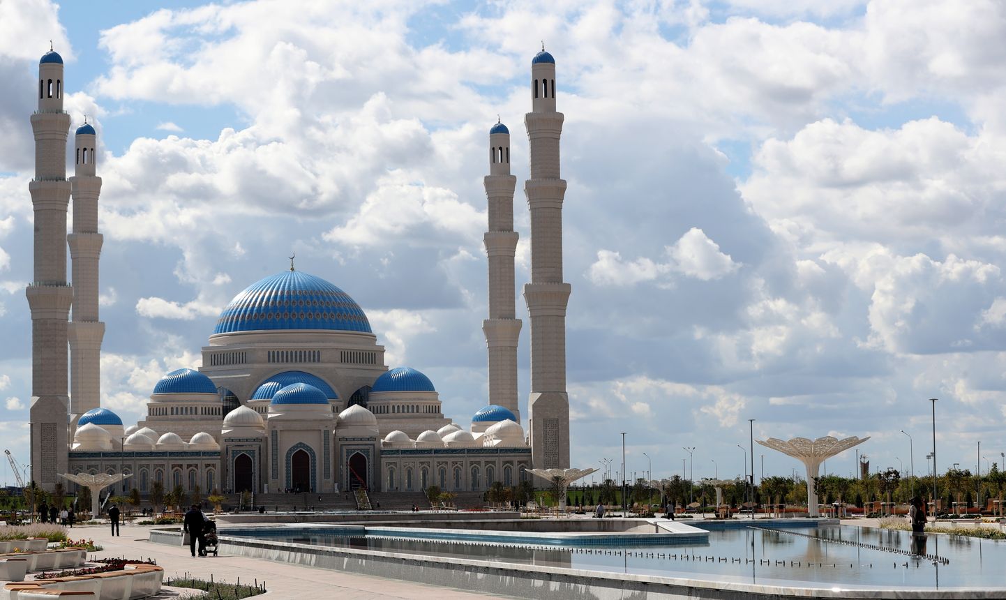 Vaade Nur-Sultani uuele mošeele.