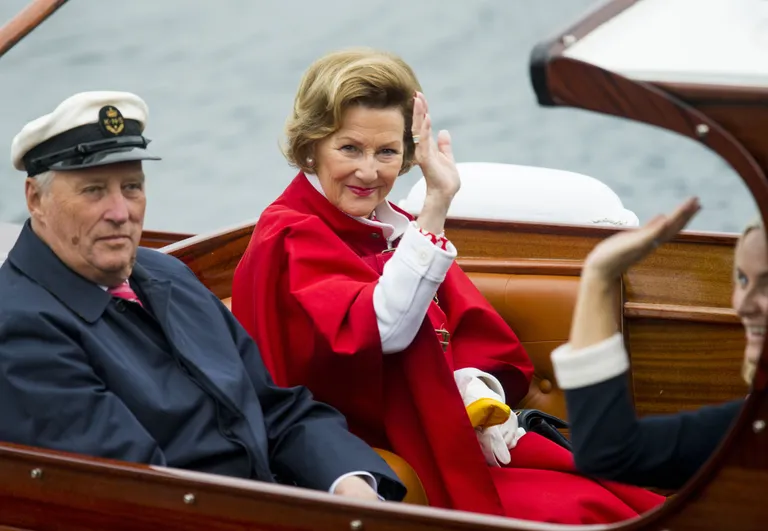 Norra kuningas Harald V ja kuninganna Sonja