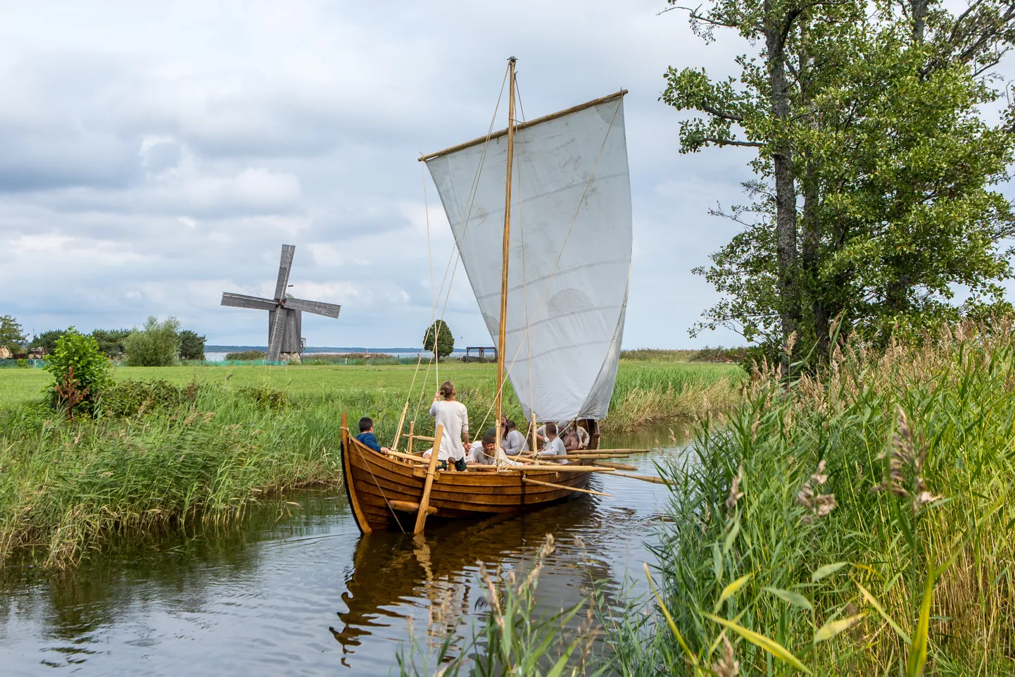 SALMEL: Saaremaa tuntumaid viikingiteemalisi üritusi on augustis toimuv Salme viikingilaat.