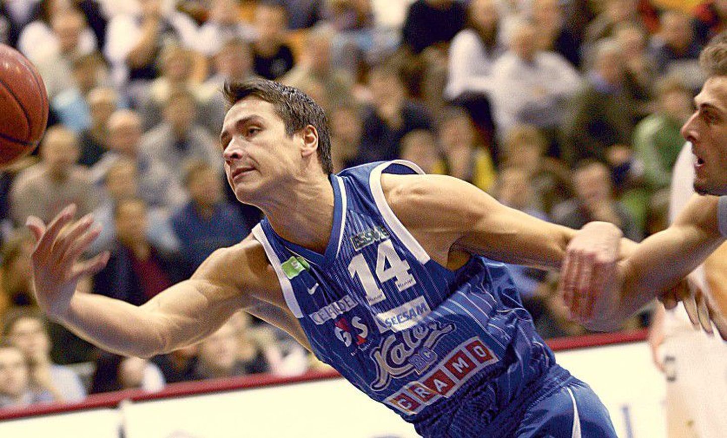 Один из лидеров сборной Эстонии по баскетболу Кристьян Кангур.