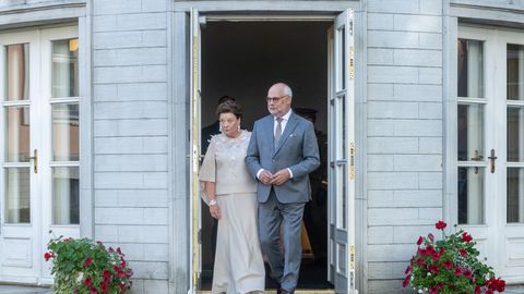 President Karis osaleb Norra kuningas Harald V matustel