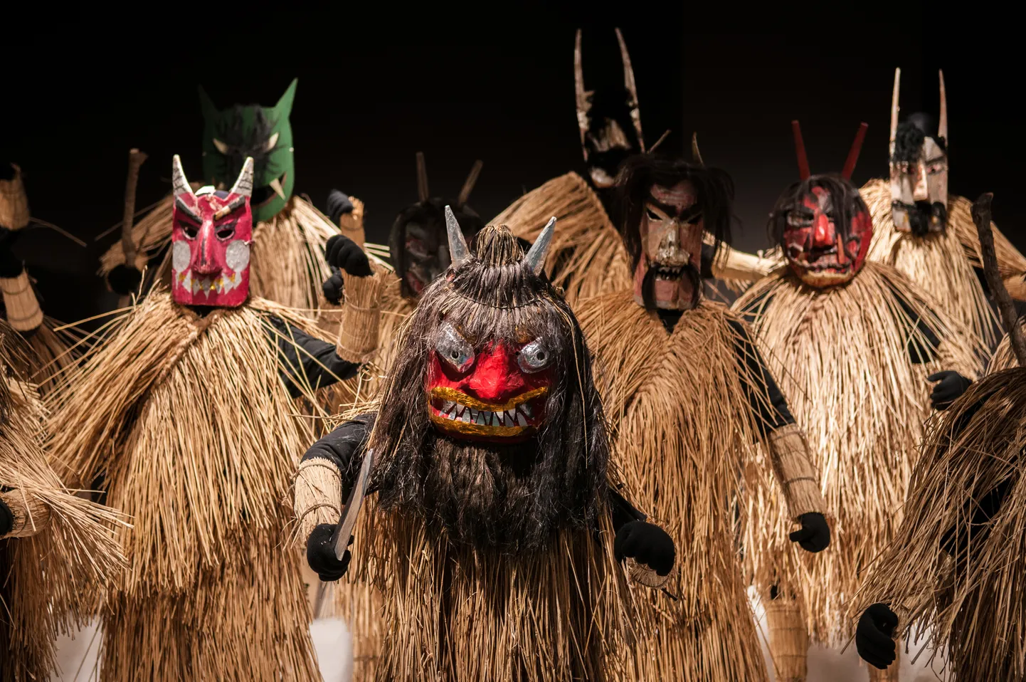 Mūsu maskošanās tradīciju līdzinieki Japānā – "namahage".