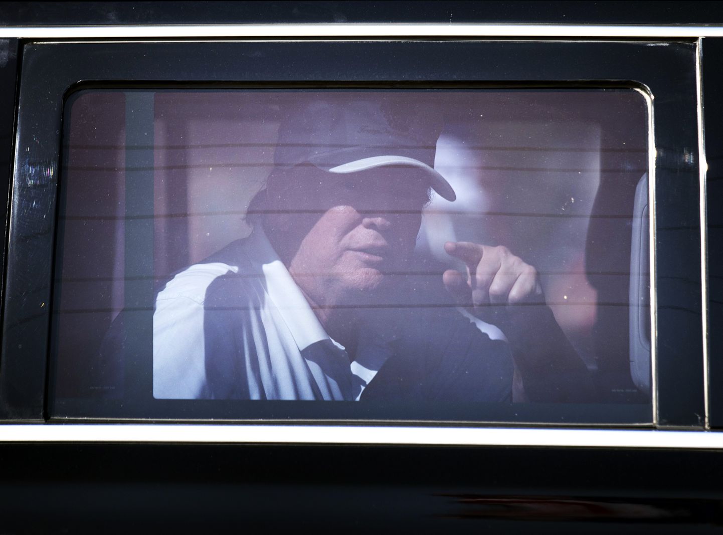 USA endine president Donald Trump sõitmas Floridas Palm Beachil