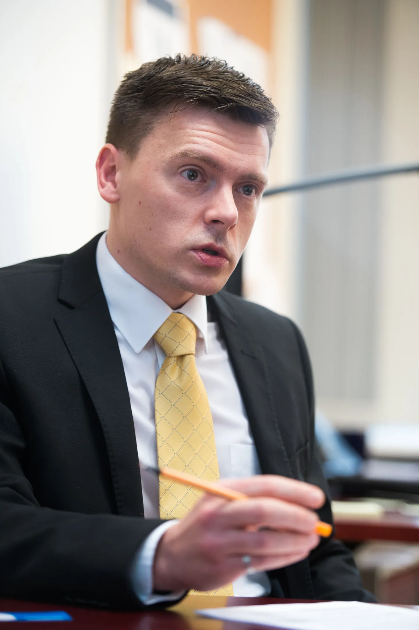 Вице-канцлер Министерства финансов Дмитрий Егоров.
