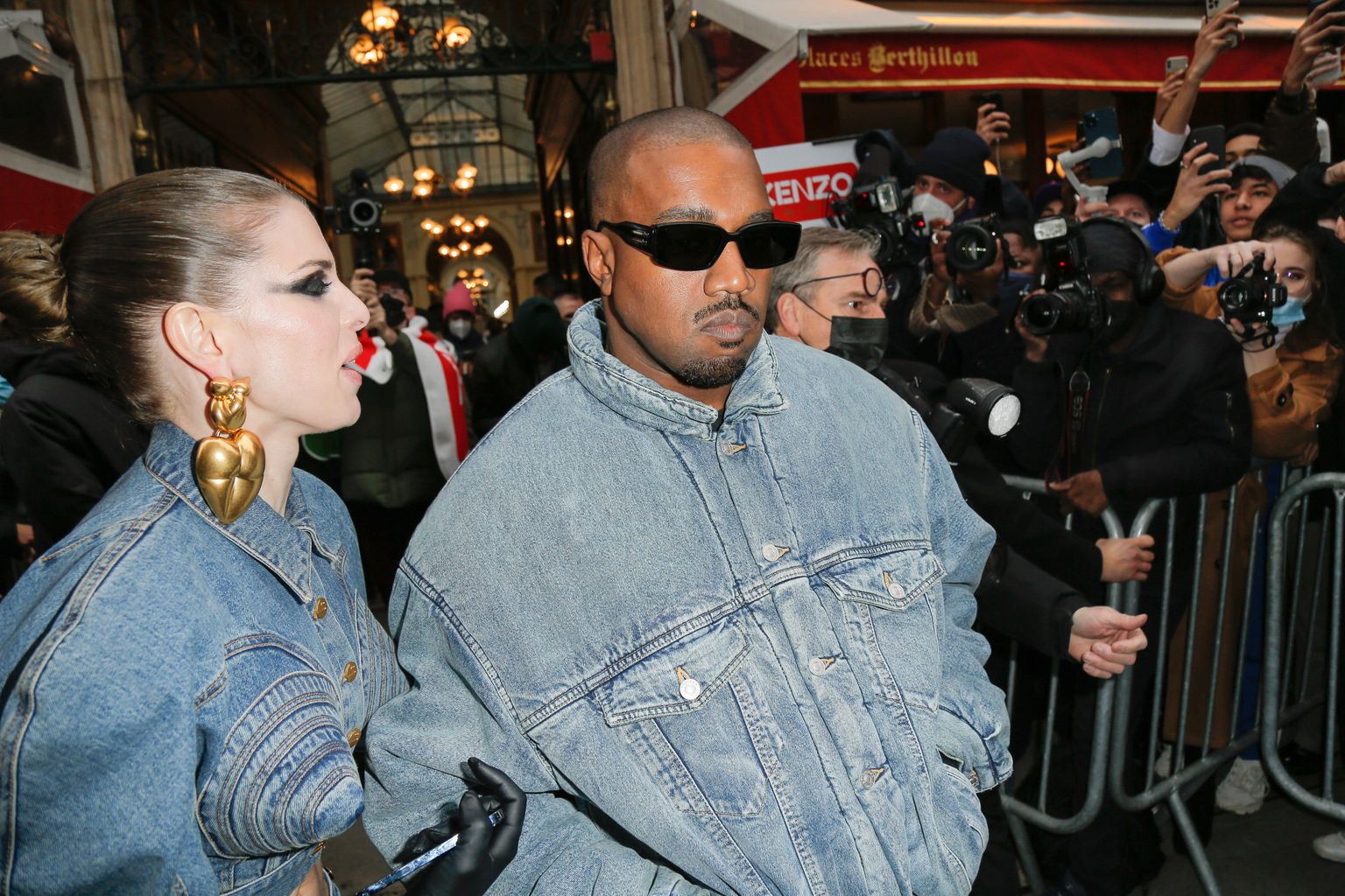 Kanye West ja Julia Fox.
