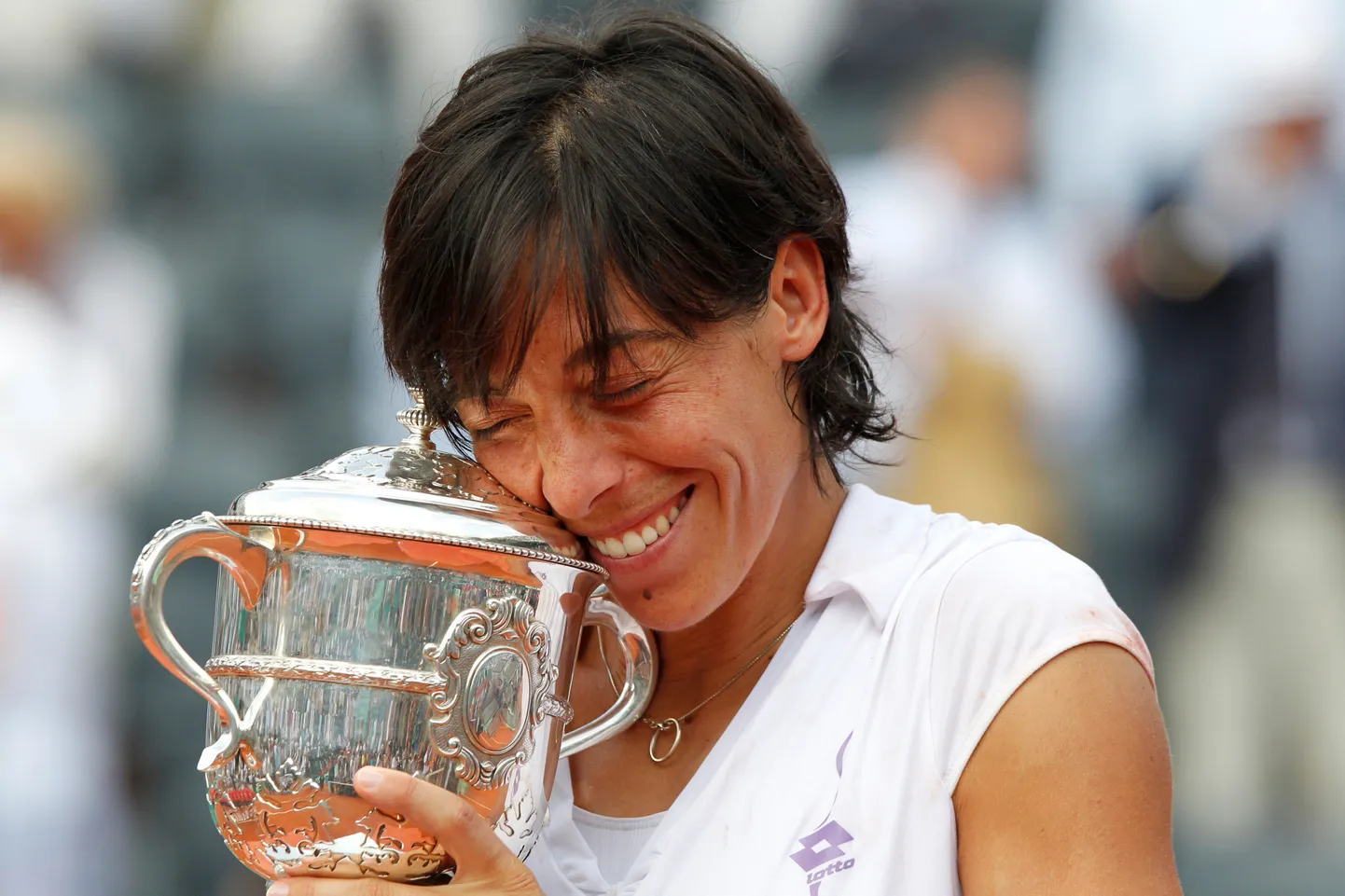 Francesca Schiavone karjääri suurima autasuga