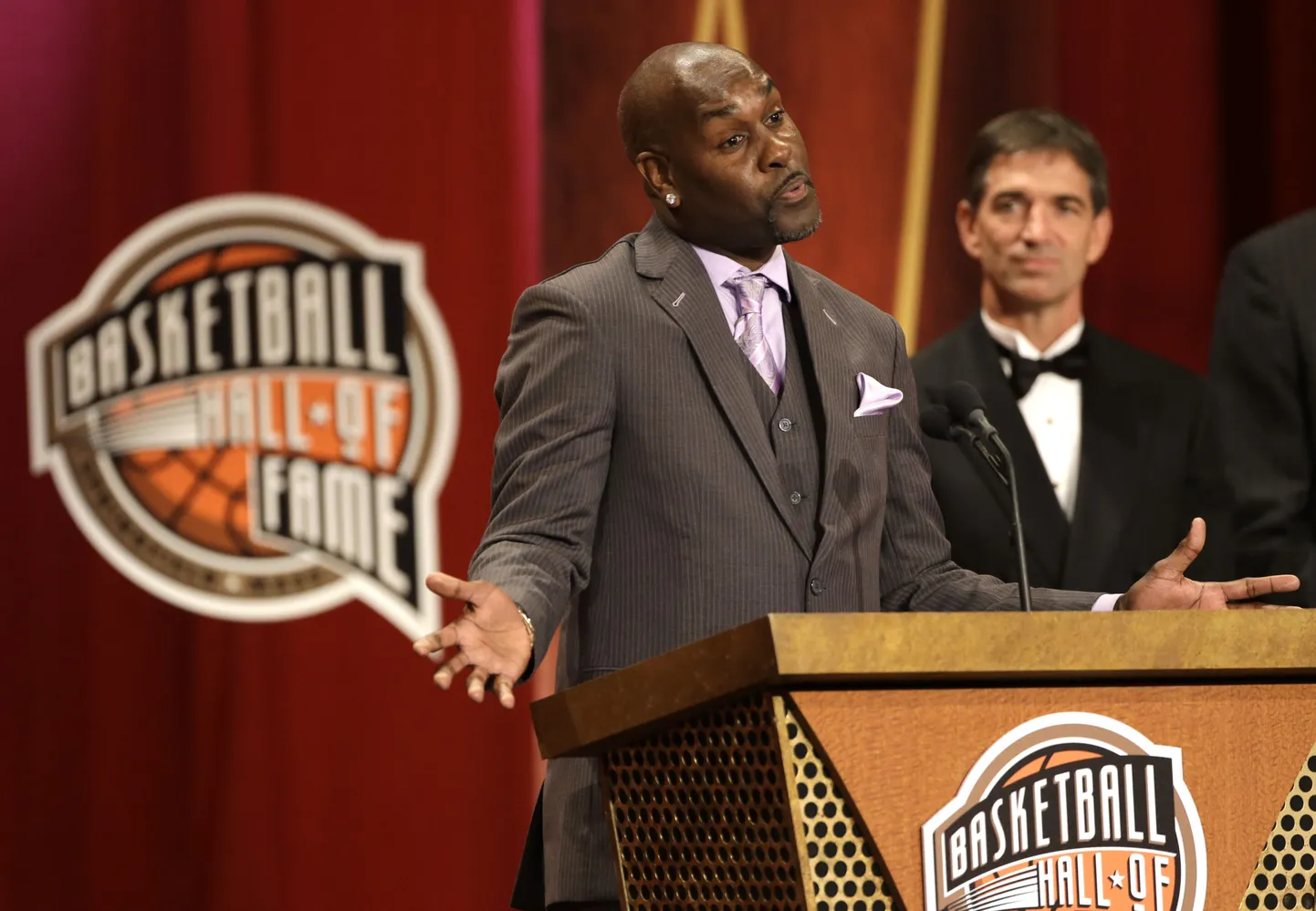 Gary Payton (vasakul) koos John Stocktoniga.