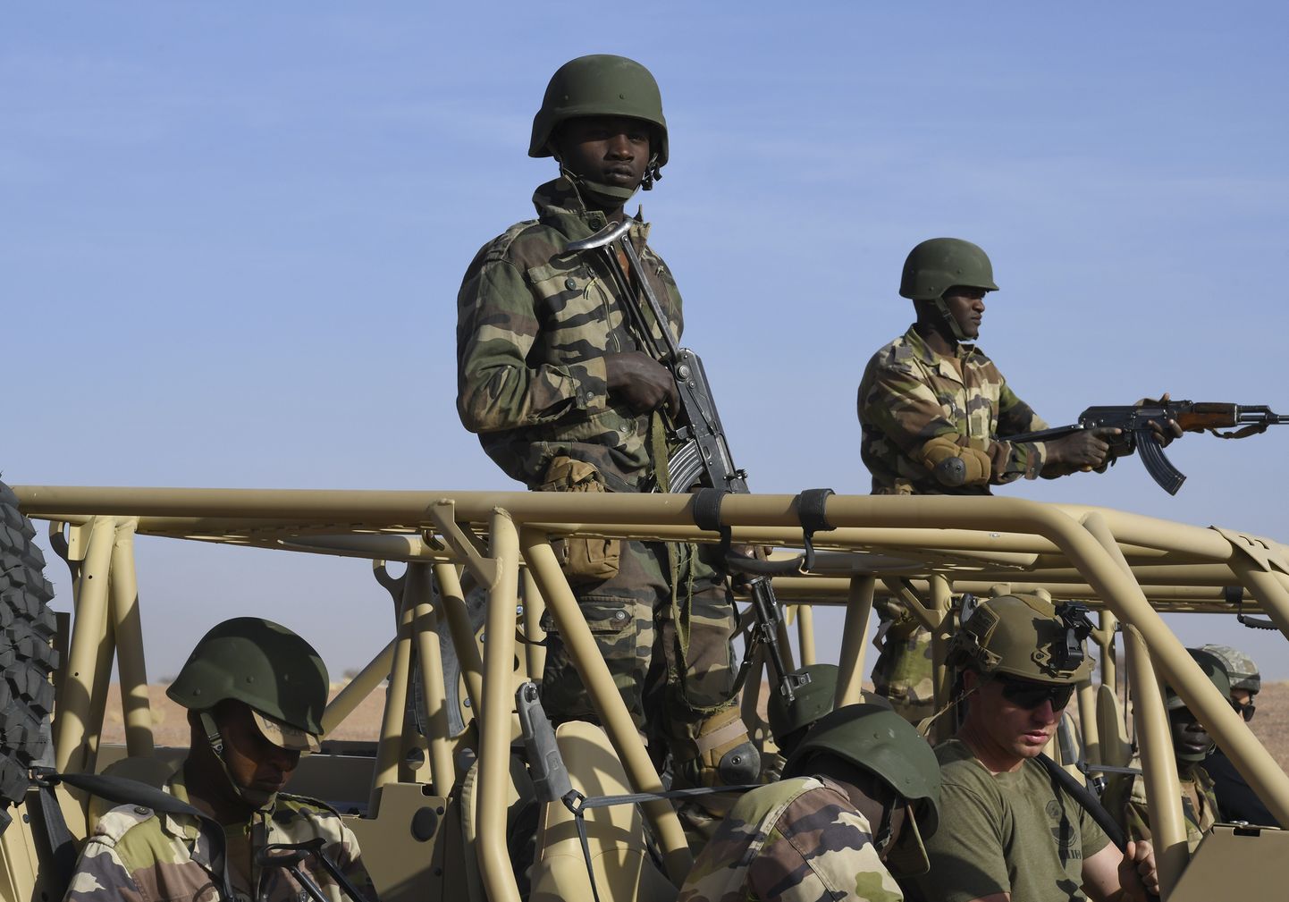 Nigeri sõjaväelased.