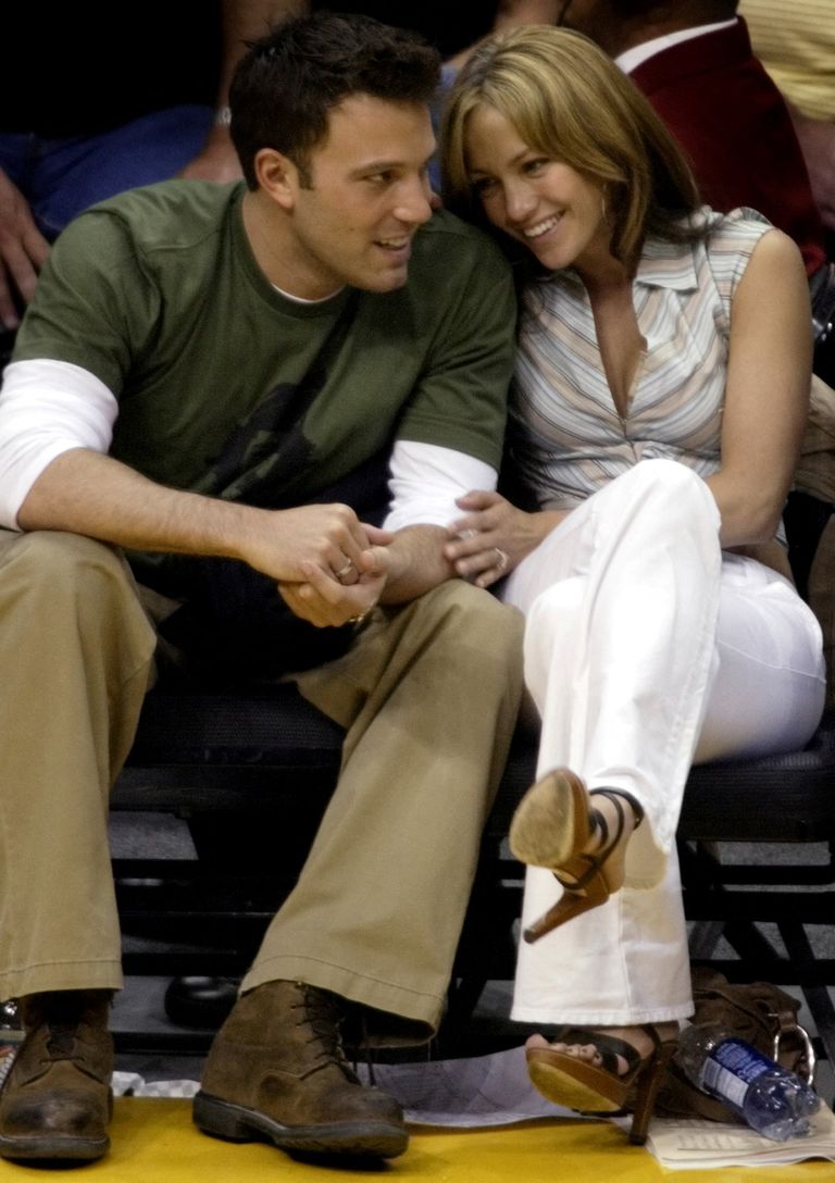 Ben Affleck ja Jennifer Lopez 20 aastat tagasi.