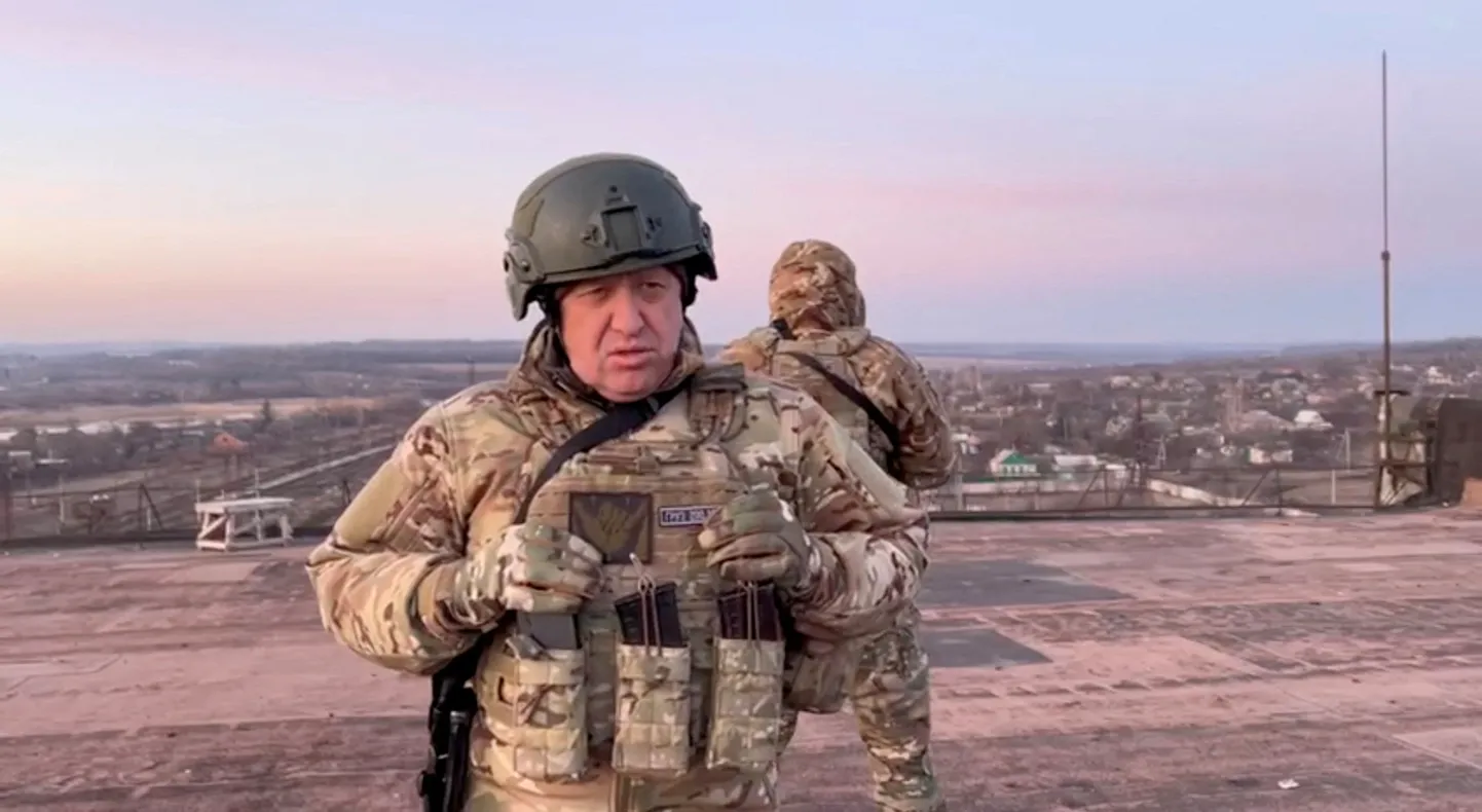 Глава ЧВК "Вагнер" Евгений Пригожин