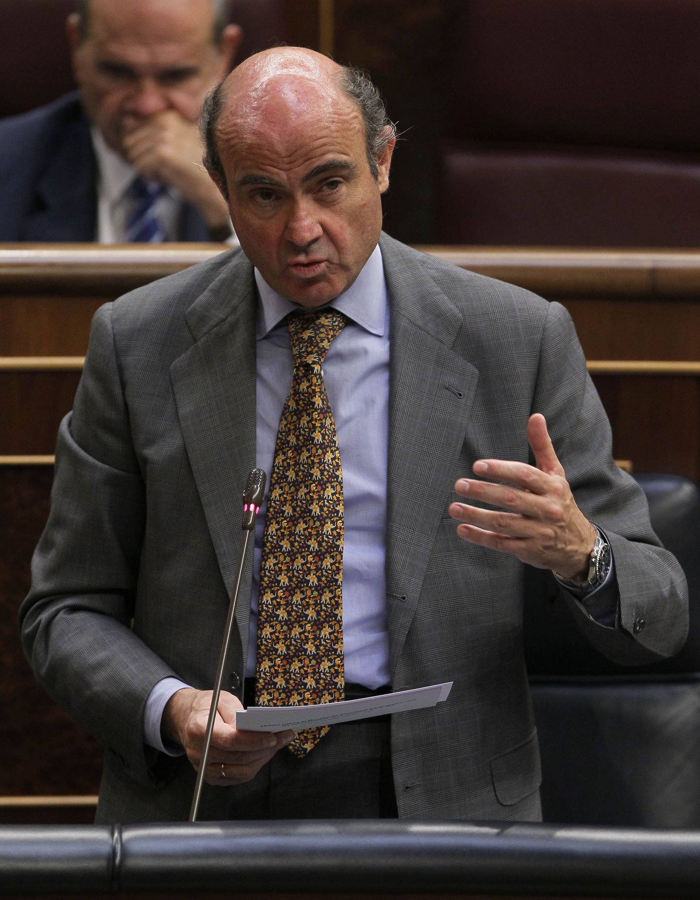Hispaania majandusminister Luis de Guindos.