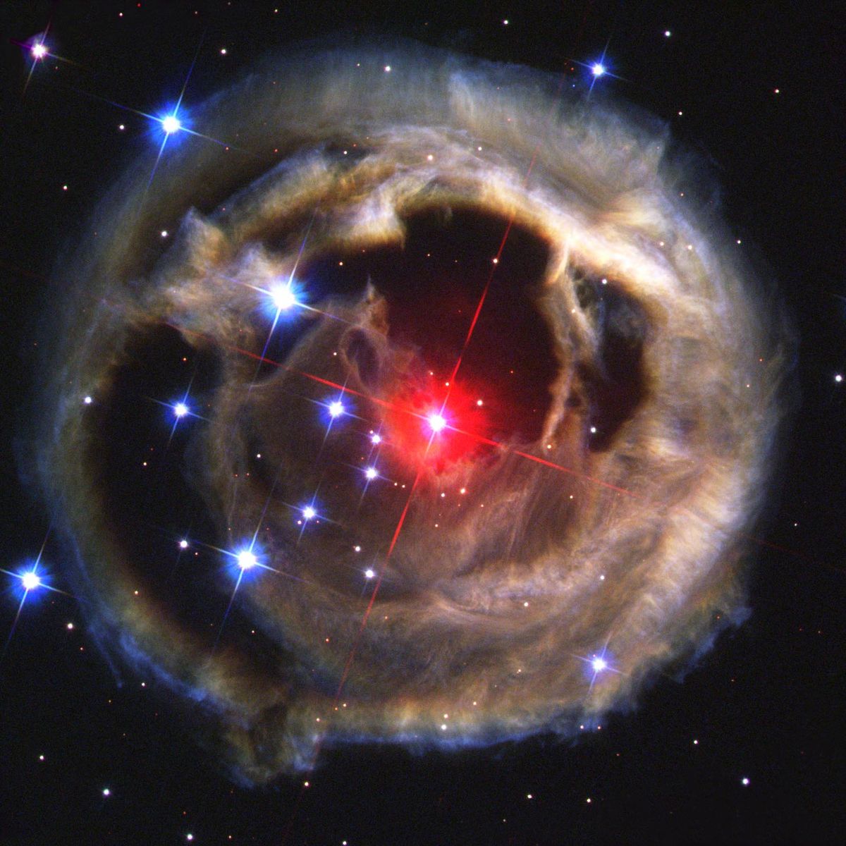 V838 Monocerotis – muutlik täht, mida on peetud Nibiru kataklüsmi toojaks