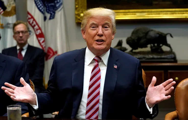 USA president Donald Trump.