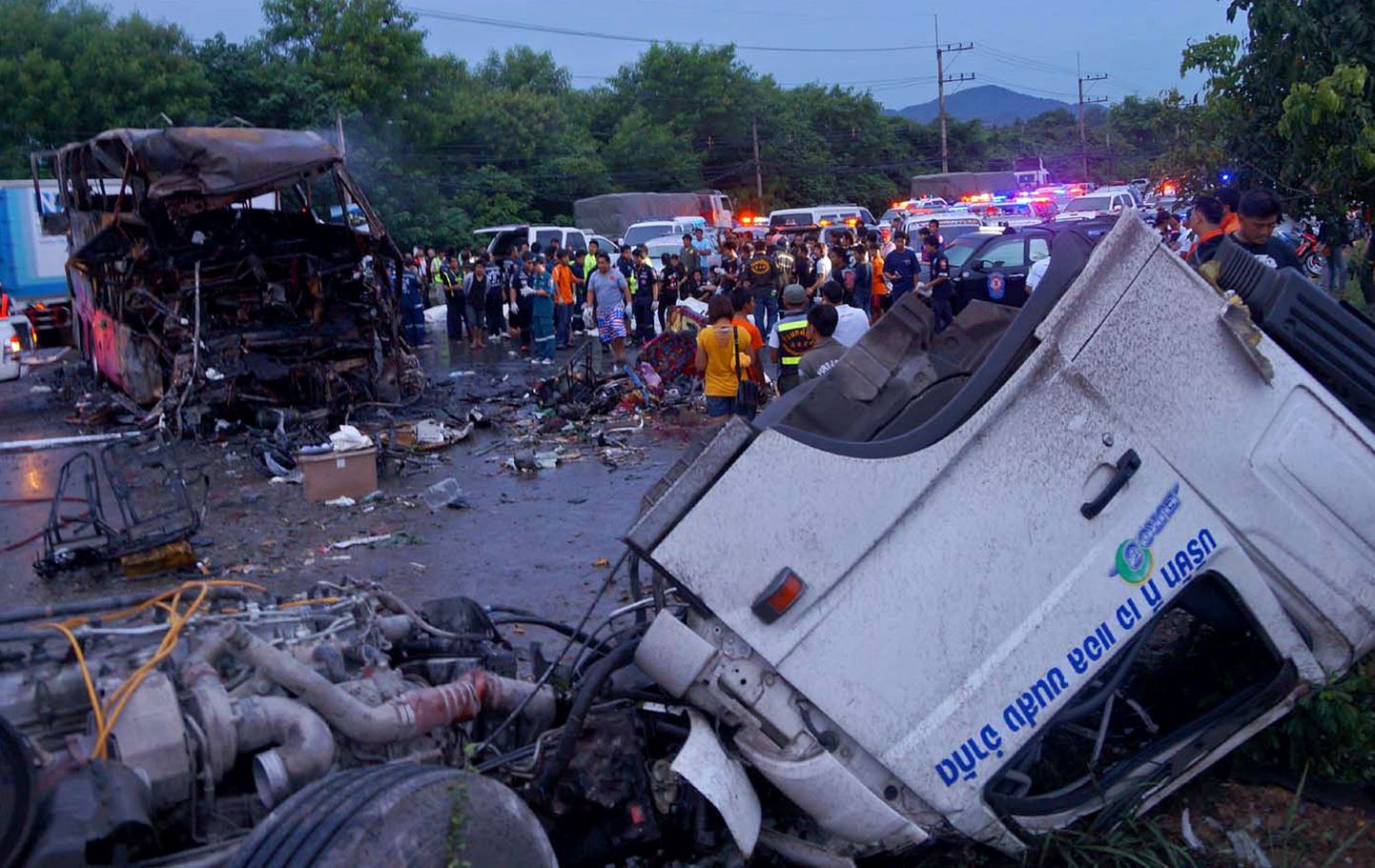 Tai bussiõnnetuse sündmuspaik