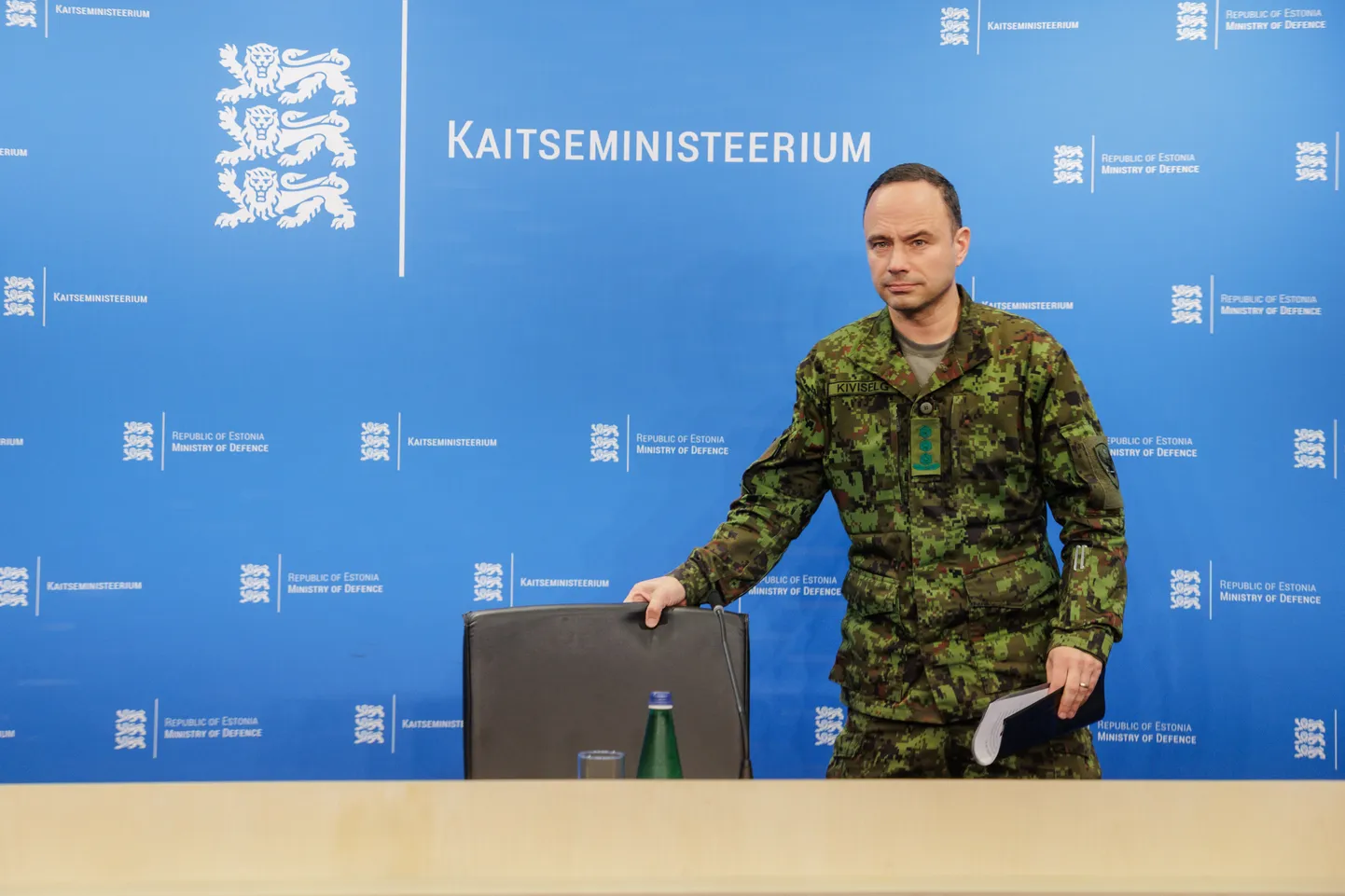 Kaitseväe luurekeskuse ülem kolonel Ants Kiviselg.