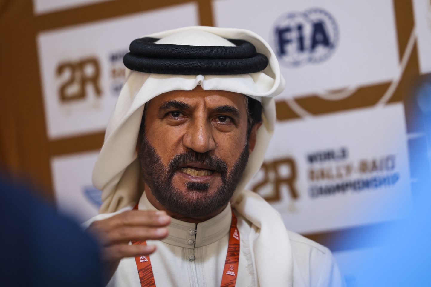 FIA president Mohhamed Ben Sulayem.
