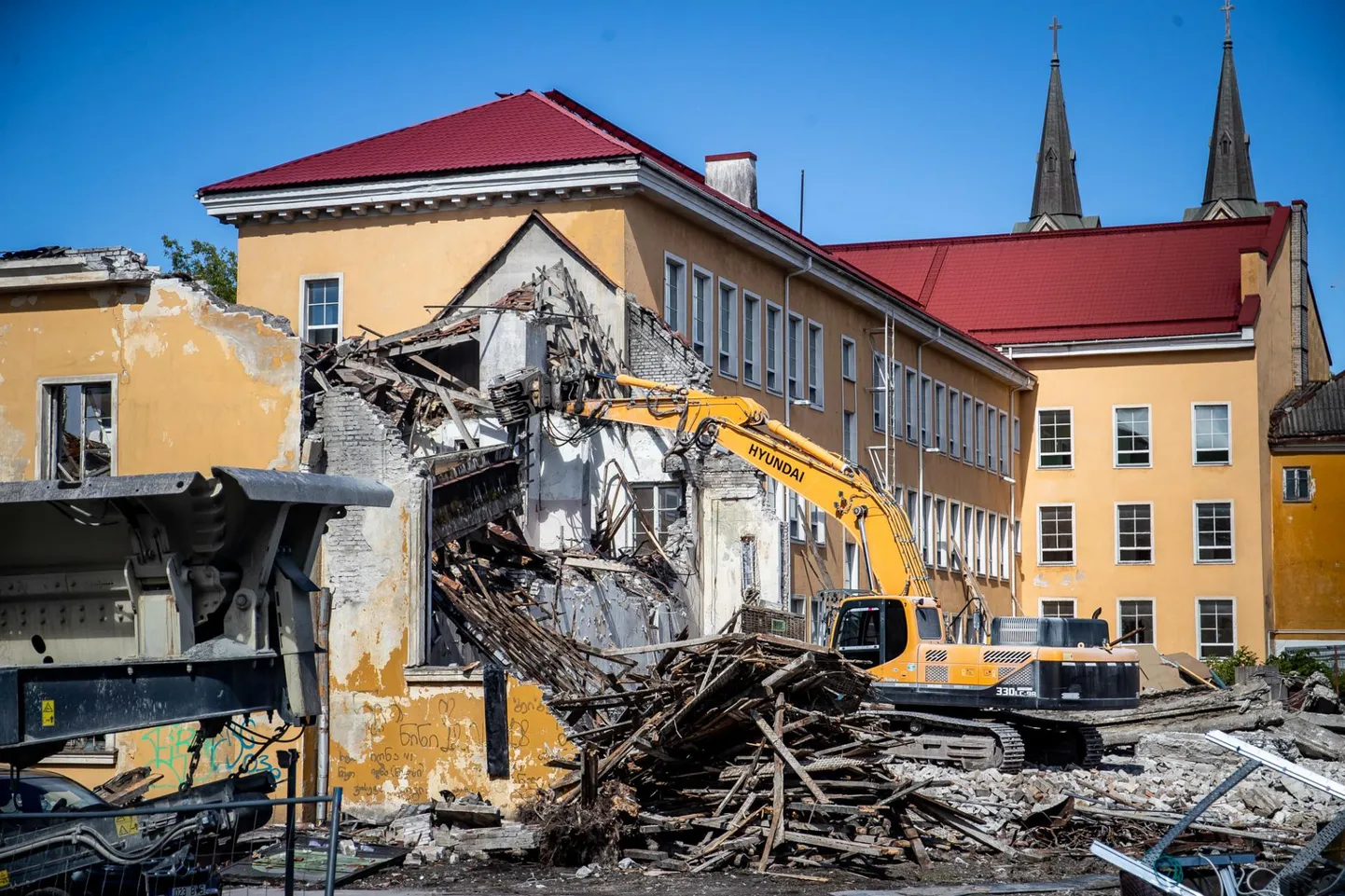Endise Tallinna Saksa Reaalkooli lammutamine Luise 1