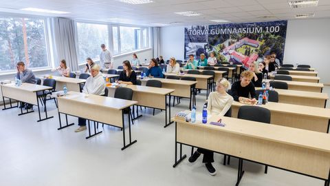 Riigieksamite periood jätkub eesti keele kui teise keele eksamiga