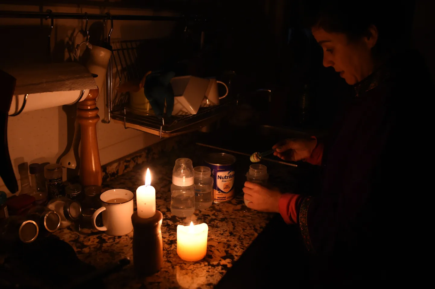 Elektrikatkestus Uruguays.