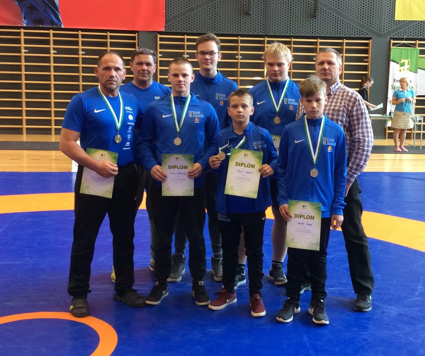 Valgamaa esindajad said Eestimaa Spordiliidu Jõud meistrivõistlustel Kreeka-Rooma maadluses viis medalit. Võistkondlikult jäädi neljandaks.