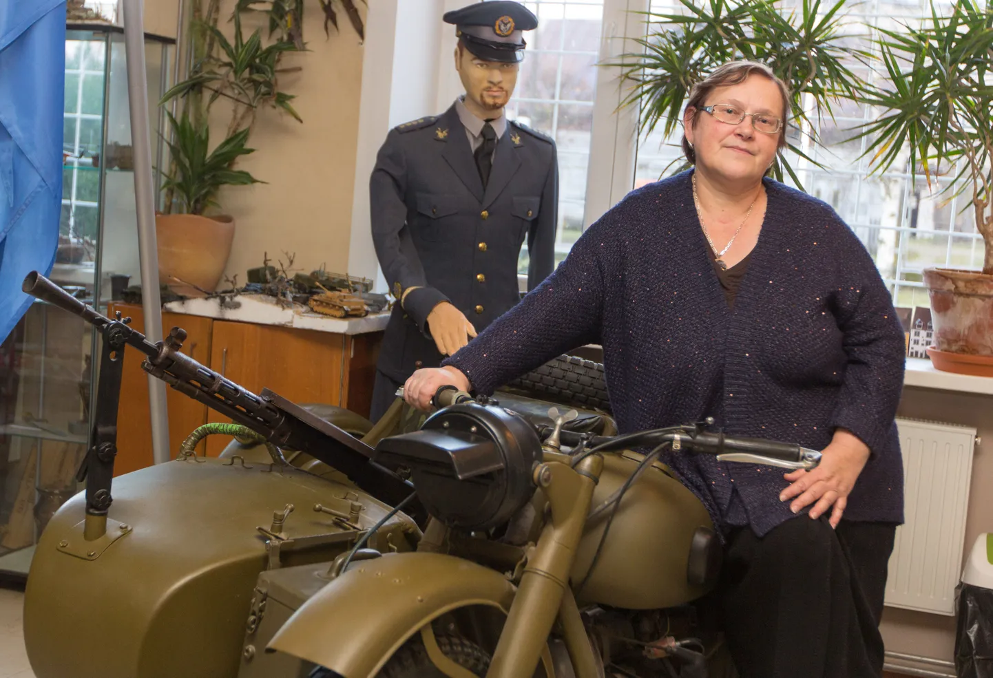 Valga militaarmuuseumis projektijuhi-pedagoogina töötades on Esta Mets saanud osa põnevatest tegemistest.