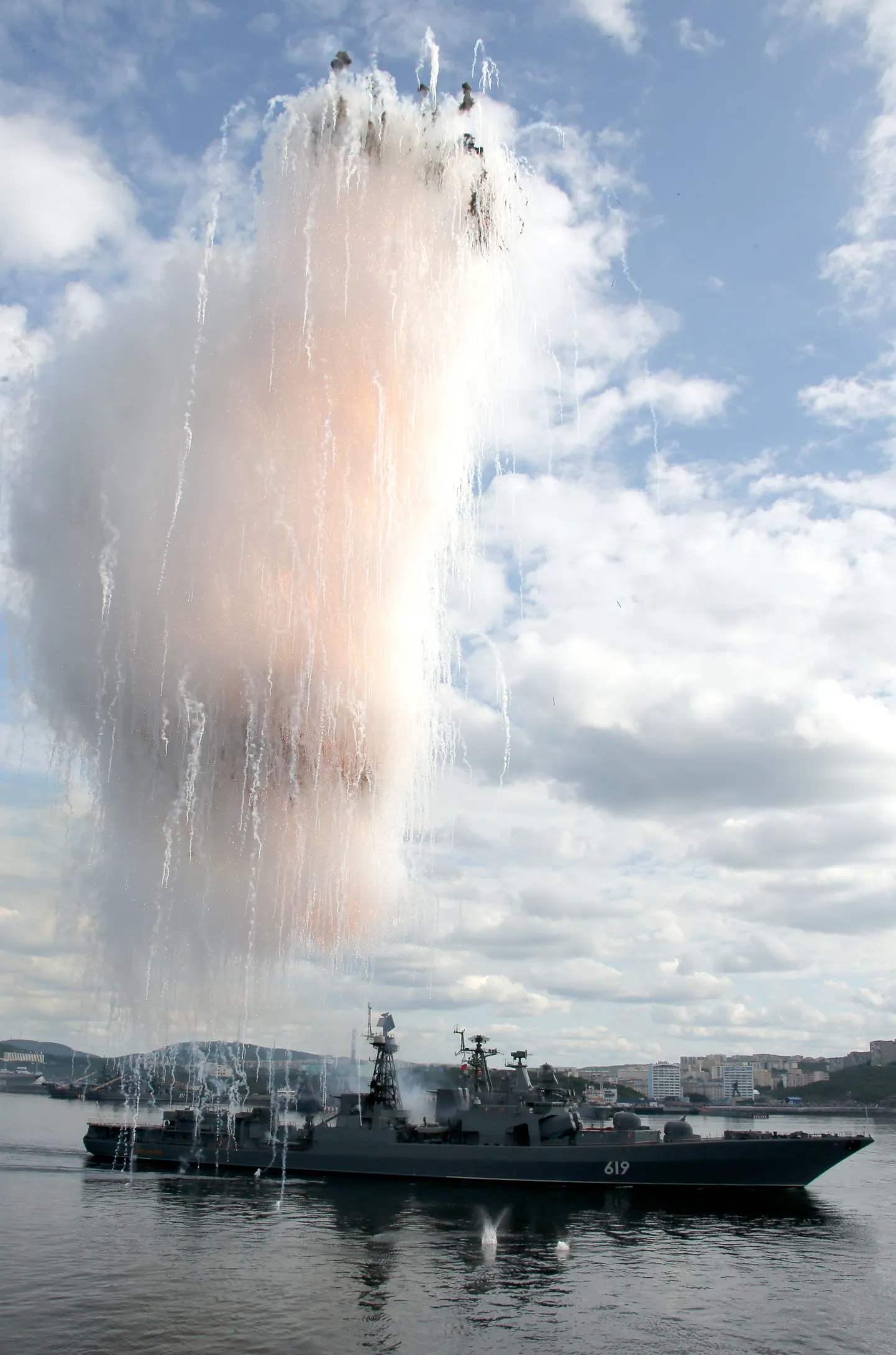 Allveelaevade tõrjelaev Severomorsk.