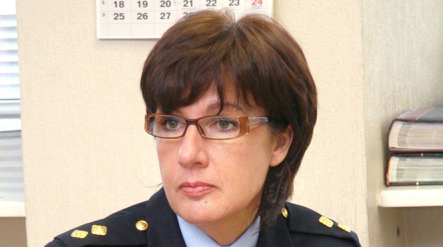 Lääne politseiprefektuuri kommunikatsioonibüroo vanemkomissar Kaja Kukk.