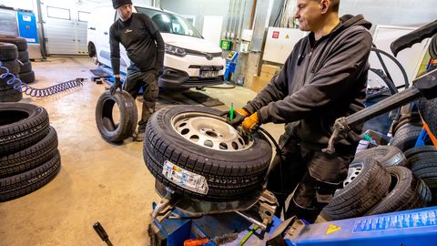 Rehvitöökodades tekivad ilmselt pikad järjekorrad