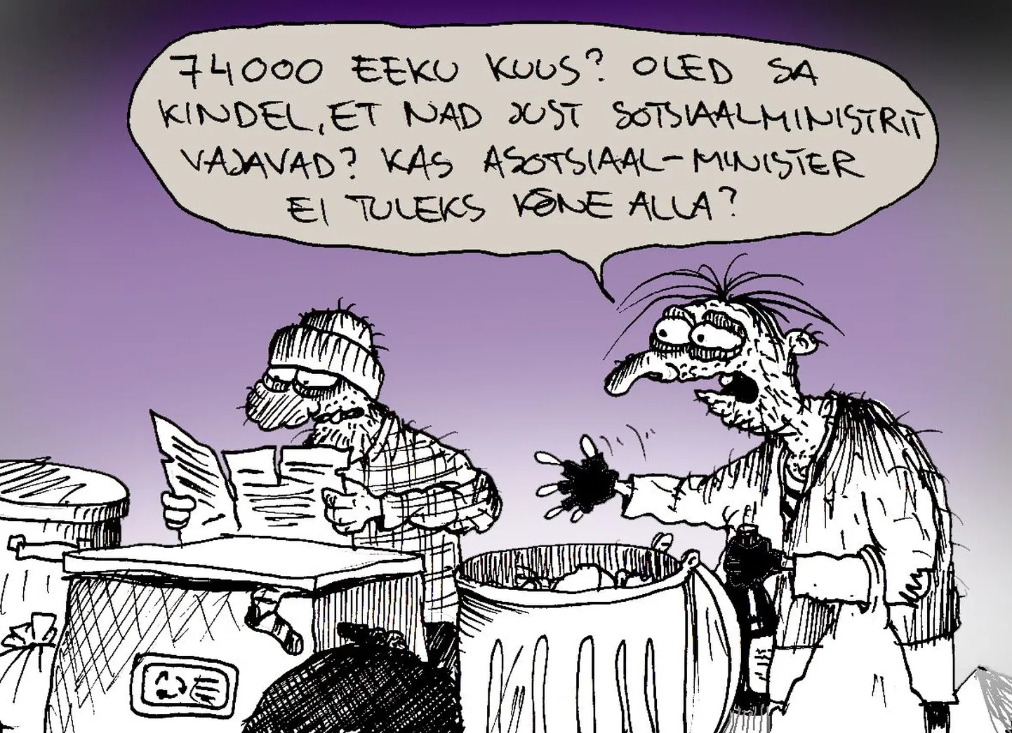 Vajatakse ministrit