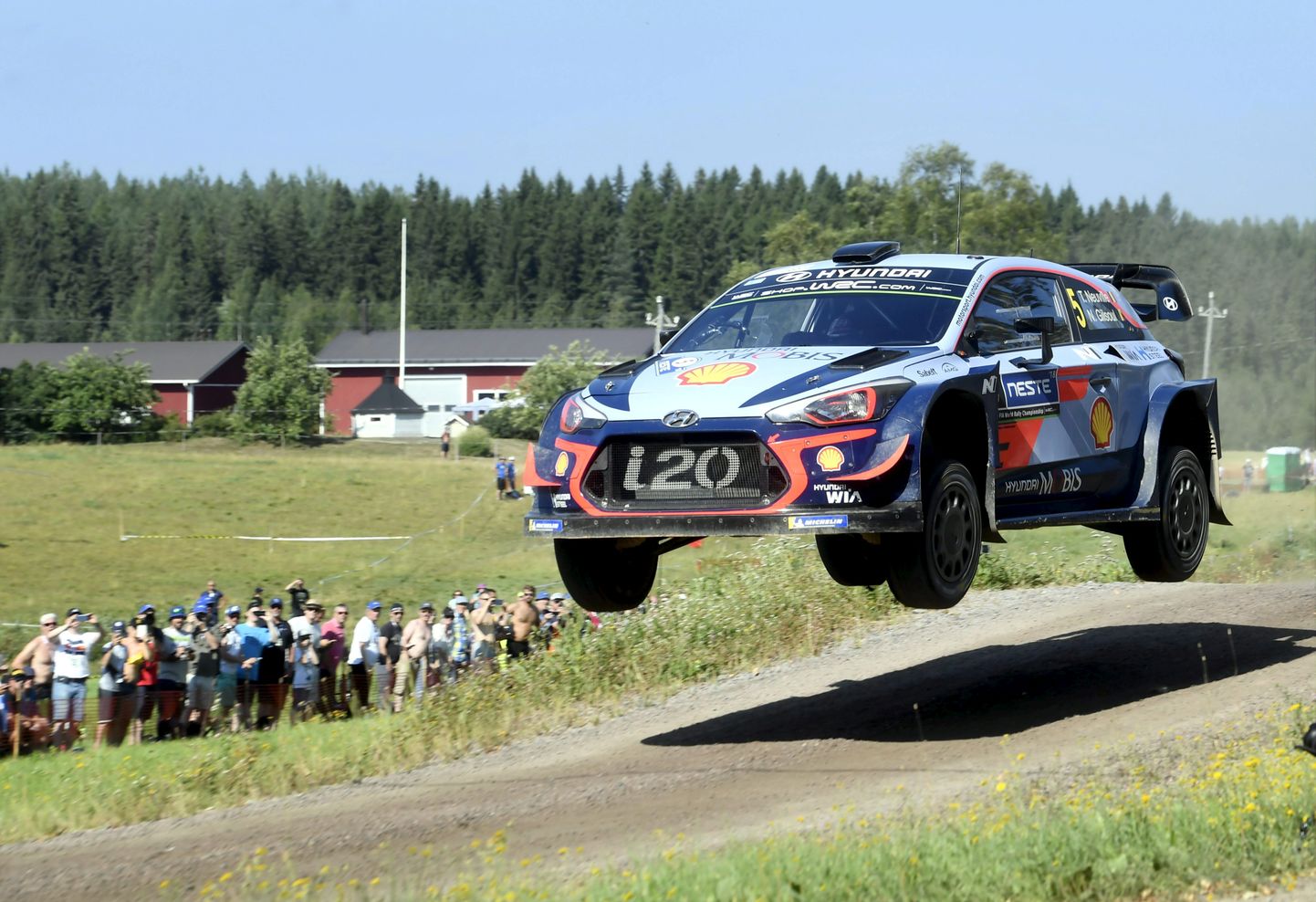 Thierry Neuville Soome rallil.