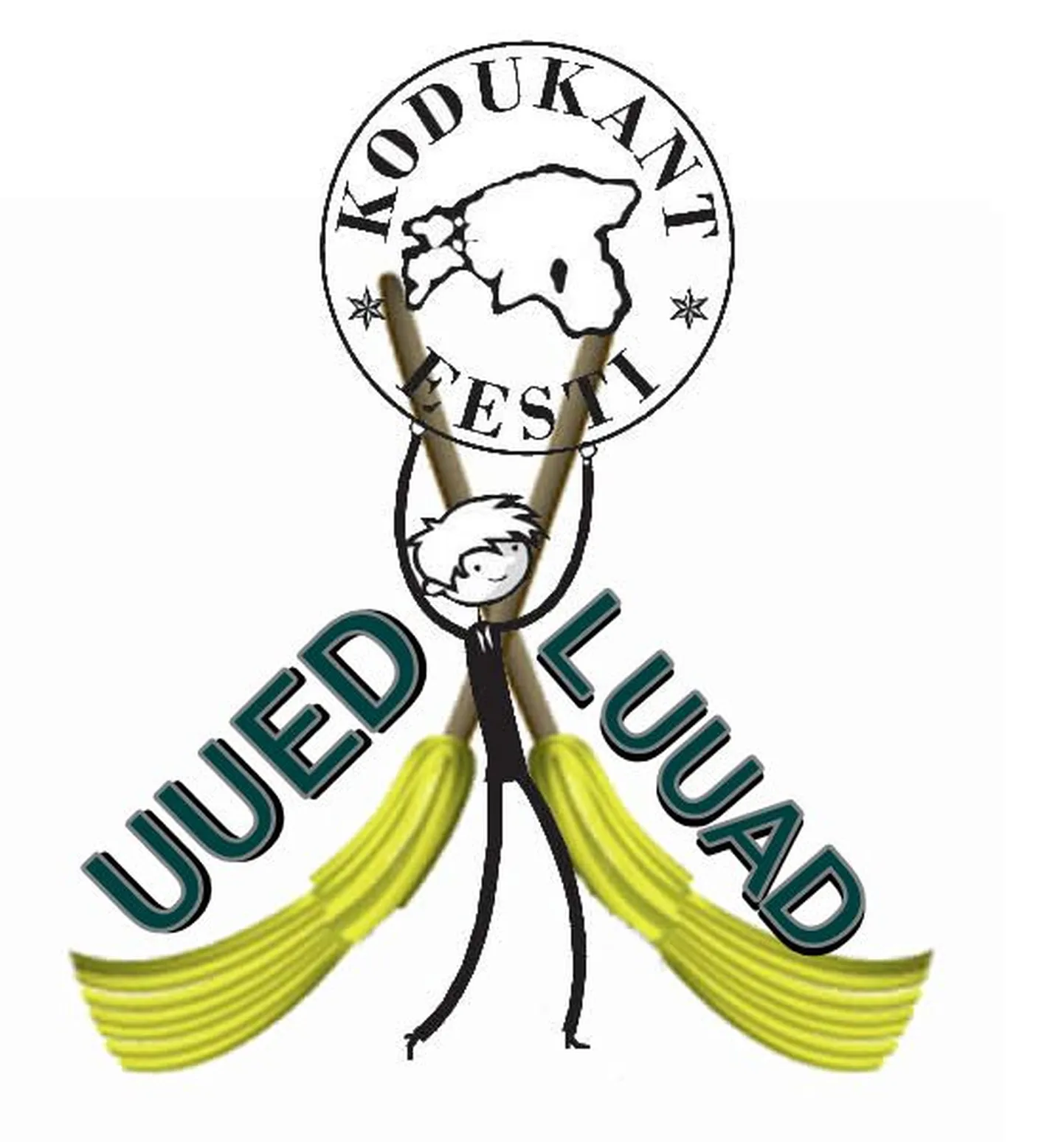 Noorteprojekti "Uued luuad" logo.