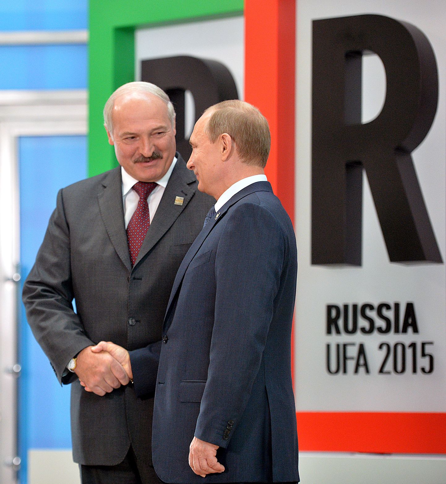 Aleksandr Lukašenka ja Vladimir Putin.