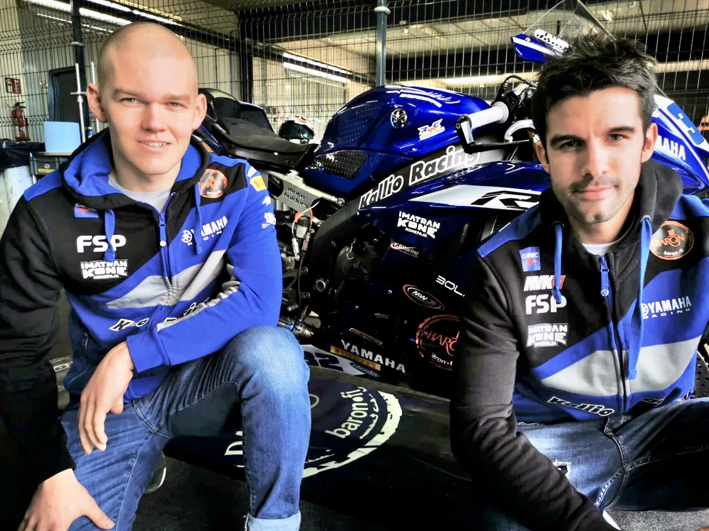 Hannes Soomer (vasakul) ja Isaac Viñales.