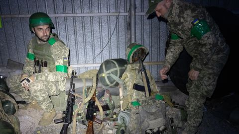 POSTIMEES UKRAINAS ⟩ Esimest korda rindele – mis tunne on?