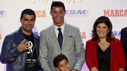 Cristiano Ronaldo perekonda tabas šokk
