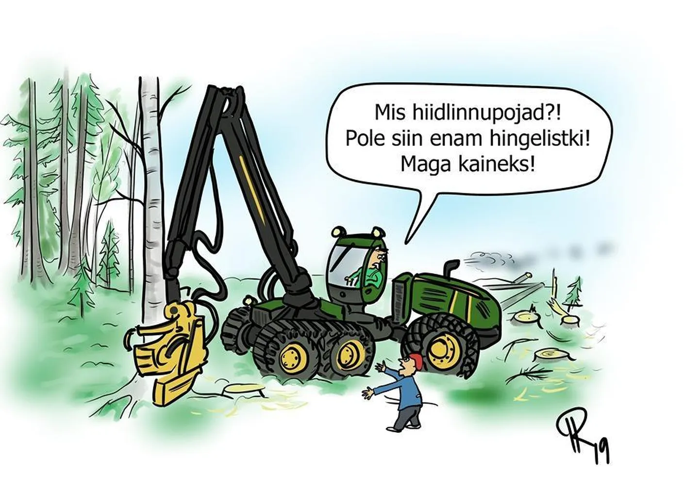 Karikatuur Koppel