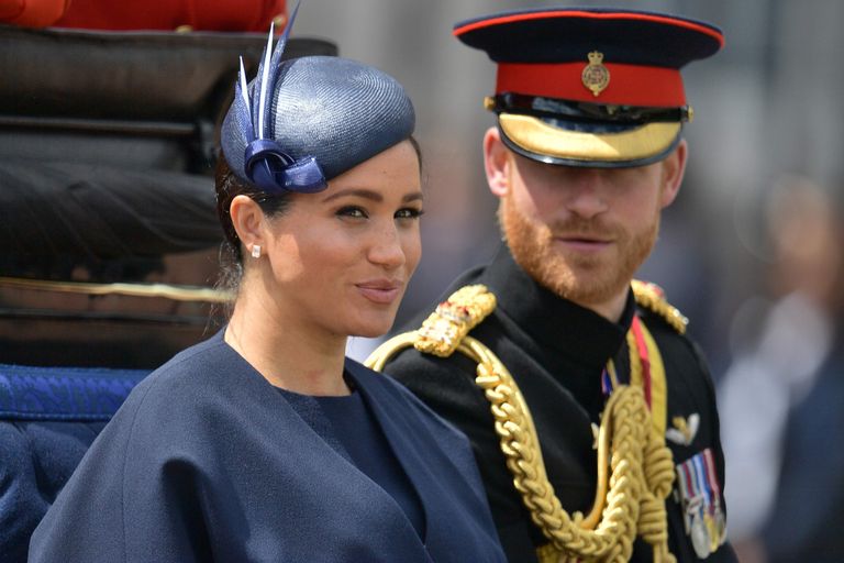 Prints Harry ja hertsoginna Meghan 8. juunil 2019 kuninganna Elizabeth II sünnipäevaparaadil