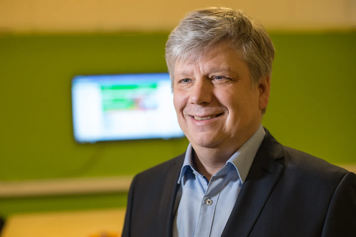 Siim Kiislerist on saamas Isamaa esinumber Ida-Virumaal. MATTI KÄMÄRÄ