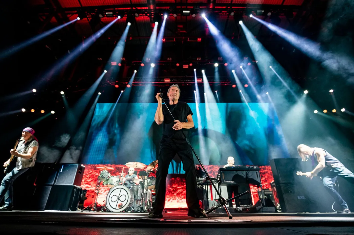 Ansambli Deep Purple kontsert Tallinnas Saku Suurhallis 9. juunil.