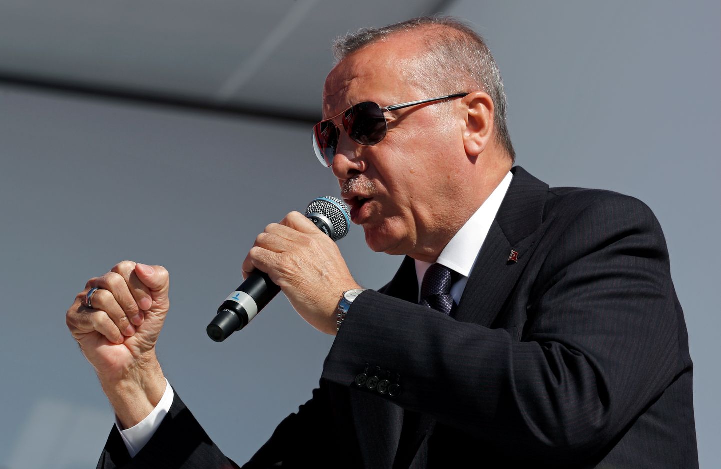 Türgi president Recep Tayyip Erdoğan 24. septembril Istanbulis.