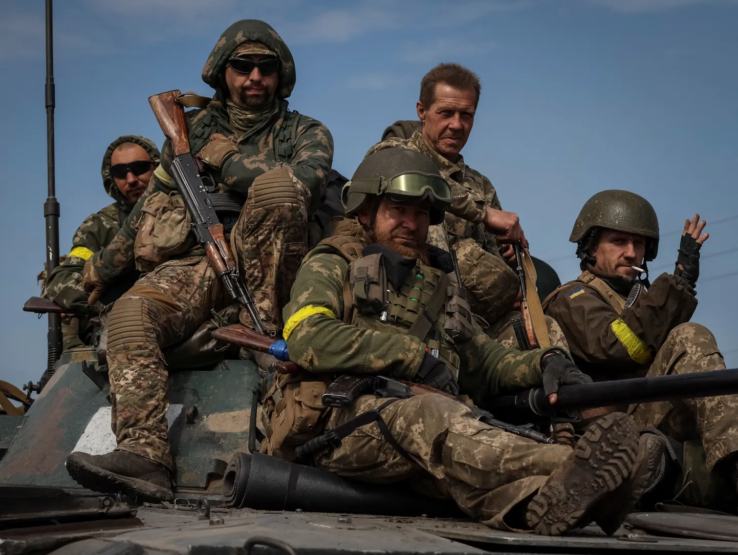 Ukrainlased Donetskis.