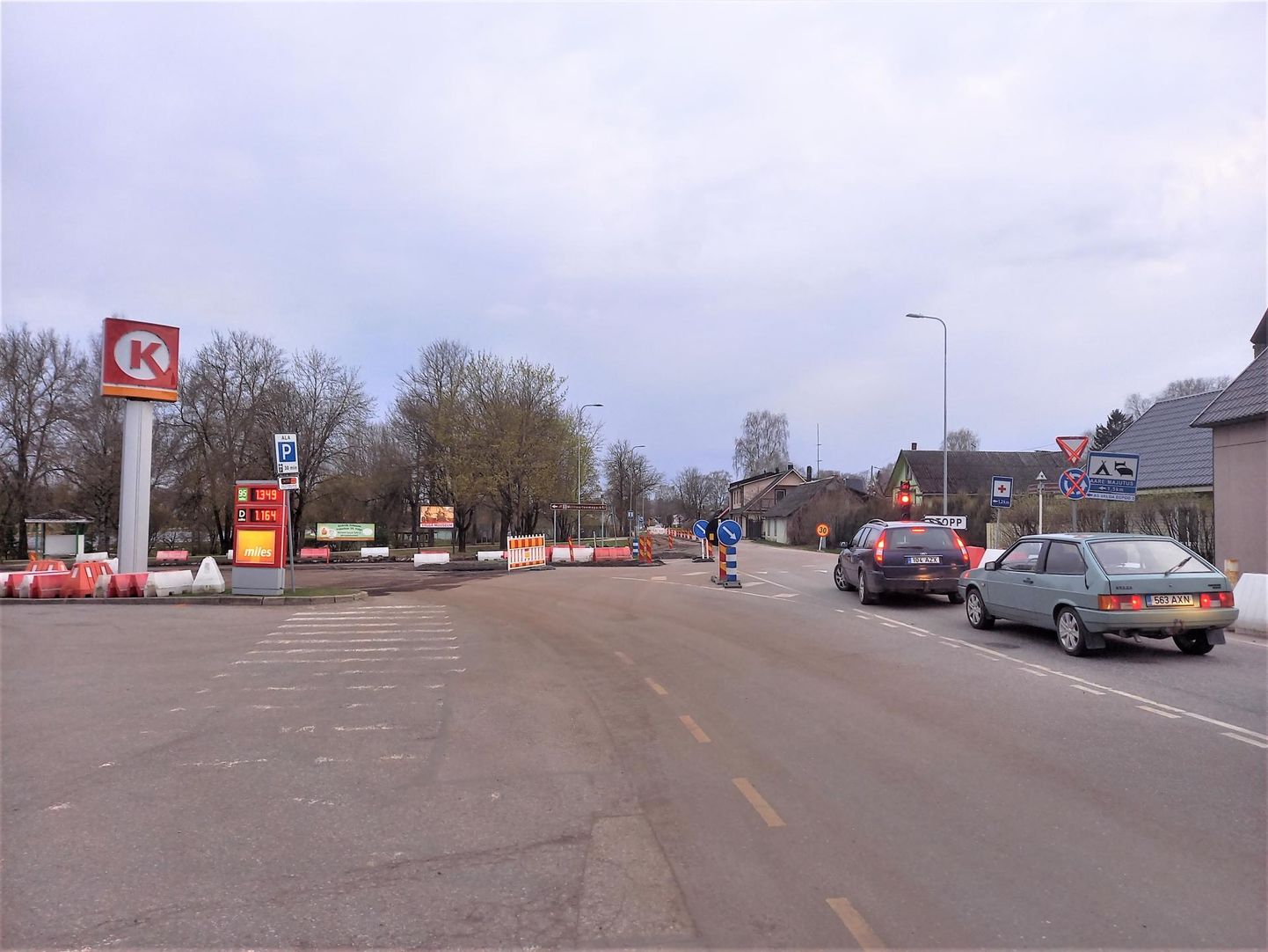 Tartu-Pika tänava ringristmiku remont toob liiklejatele kaasa ebamugavusi.