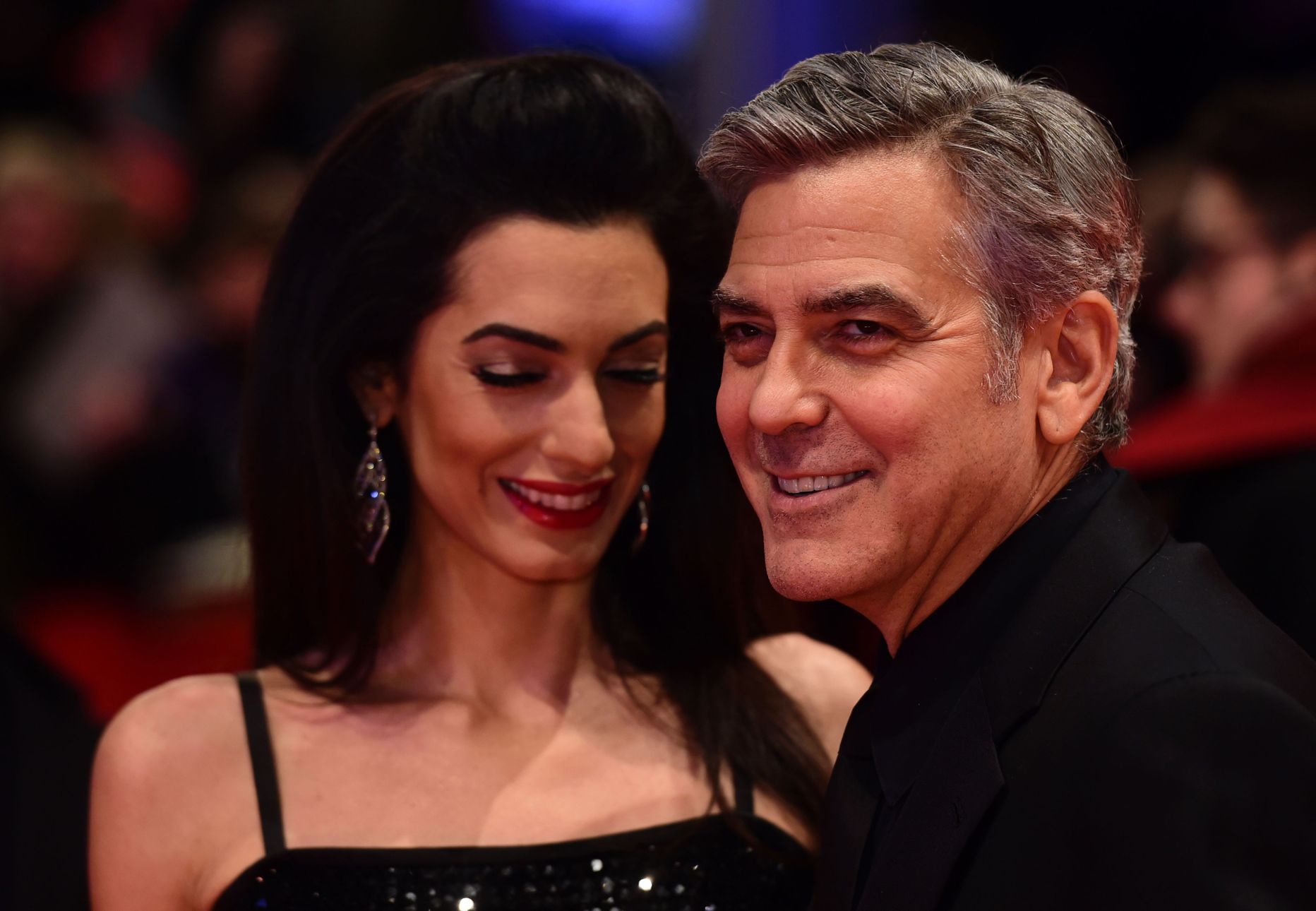 George Clooney  ja Amal Clooney