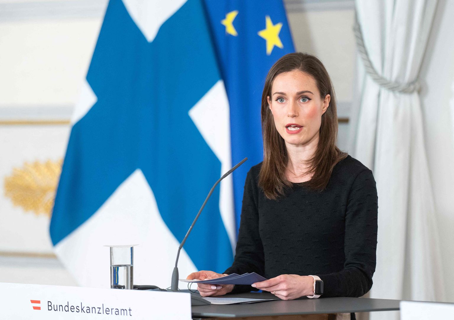 Somijas premjerministre Sanna Marina