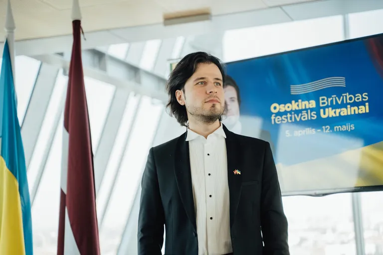 Brīvības festivāla dibinātājs un mākslinieciskais vadītājs Andrejs Osokins.
