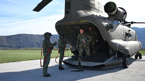 Bosnias kukkus alla ELi sõjalisel missioonil osalenud Itaalia helikopter, teatatud on hukkunutest