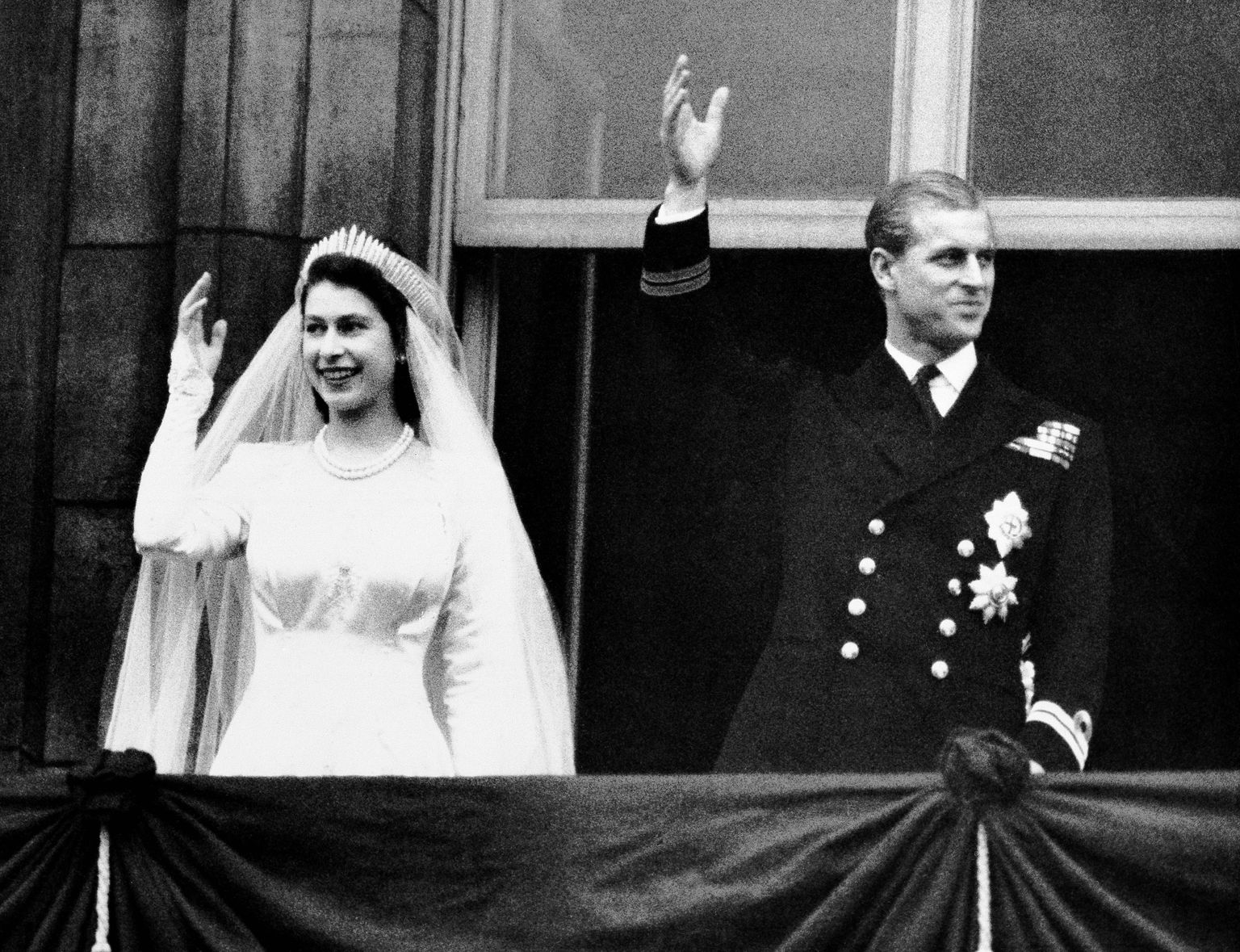 Suurbritannia printsess Elizabethi ja prints Philipi pulmapäev 20. novembril, 1947. aastal